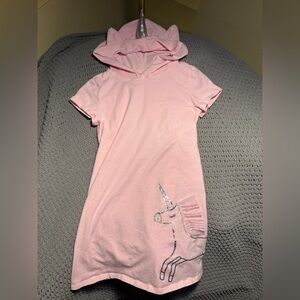 Lightning Bug Unicorn Dress - Ears & Horn On The Hood | Size 6